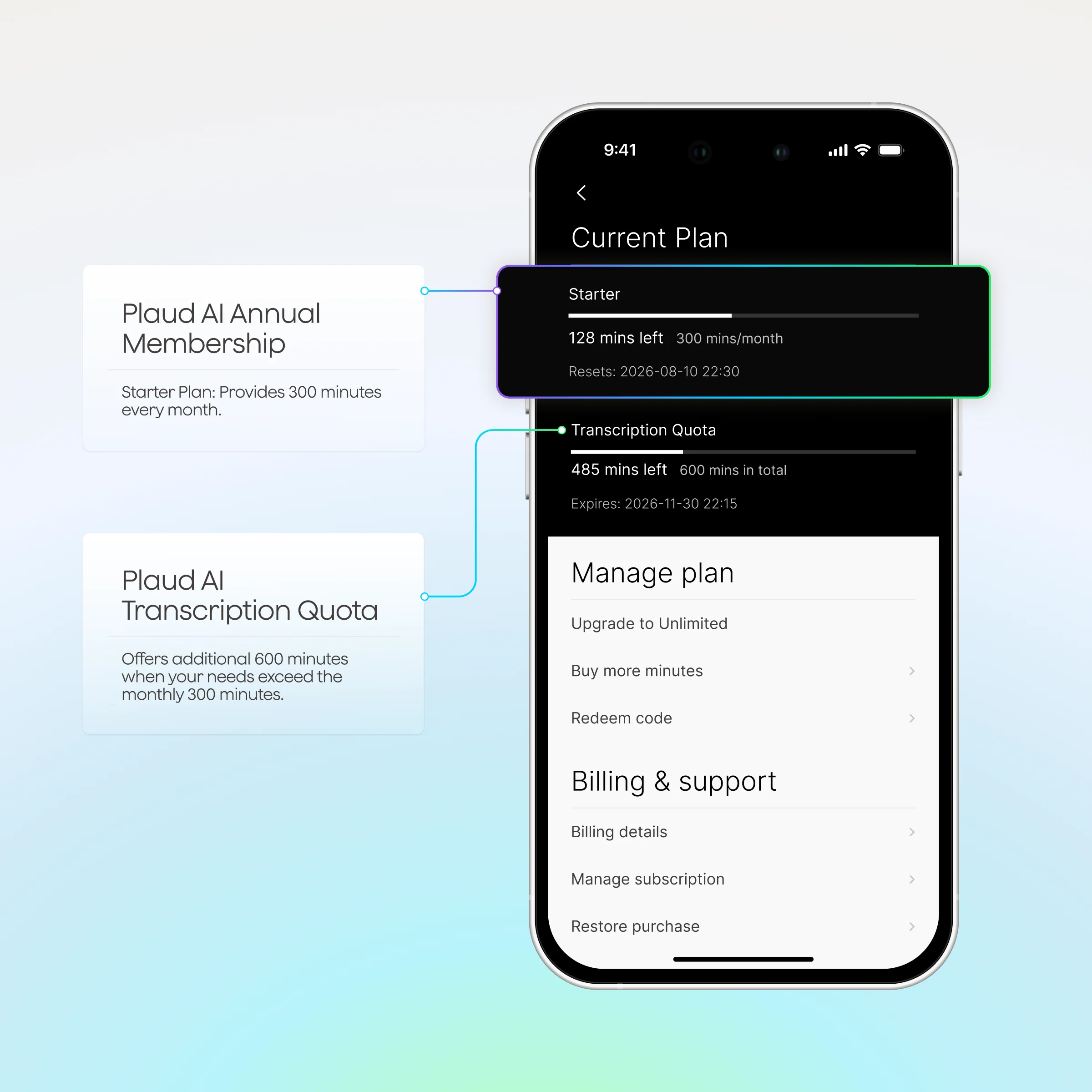 Plaud Intelligence Add-On Extension（6 000 / 3 000 / 600） - Image 6