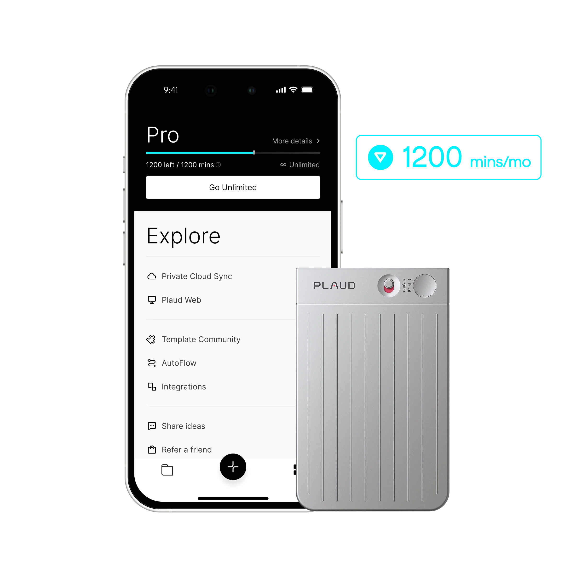 Plaud Note & AI Annual Pro Plan - Image 3